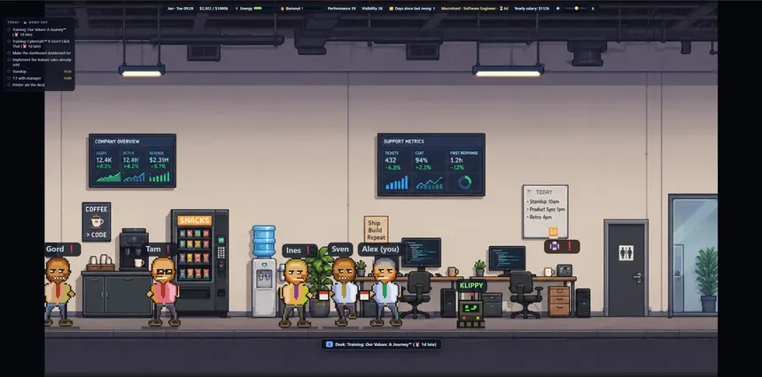Скриншот 1 к игре Corporate Slave
