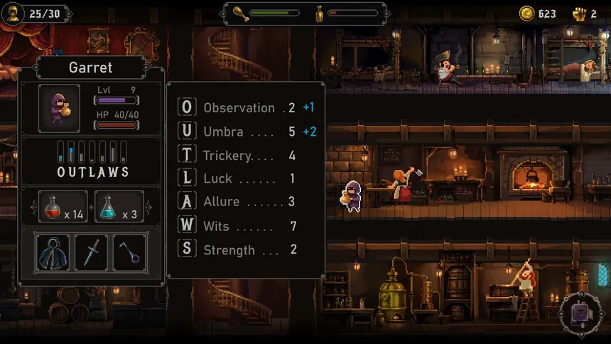 Скриншот 3 к игре Rogues' Keep