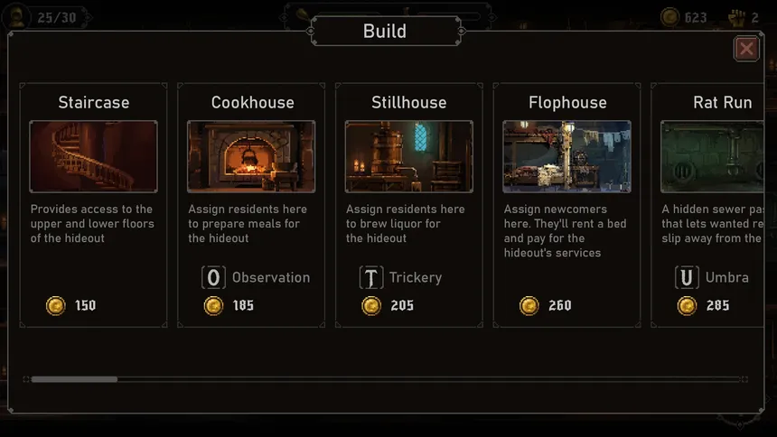 Скриншот 4 к игре Rogues' Keep