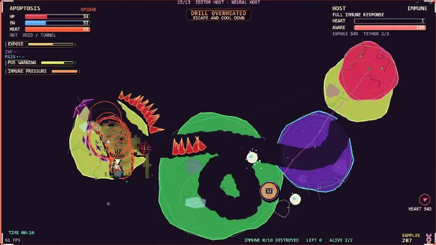 Скриншот 1 к игре Cell-Grinder: APOPTOSIS