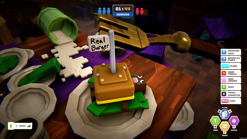 Скриншот 1 к игре Peekablock