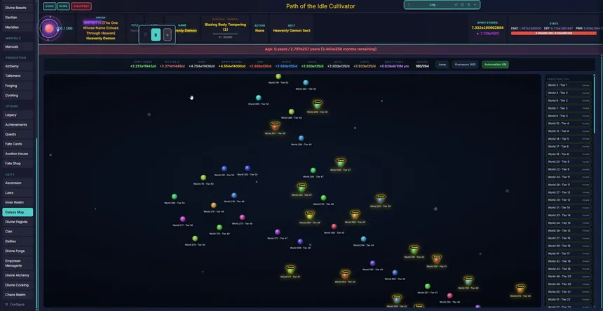 Скриншот 1 к игре Path of the idle cultivator