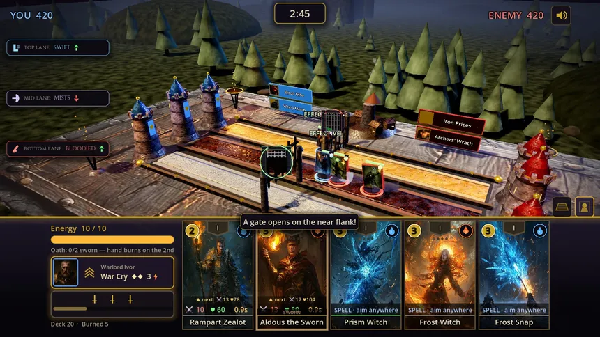 Скриншот 1 к игре War Table Arena