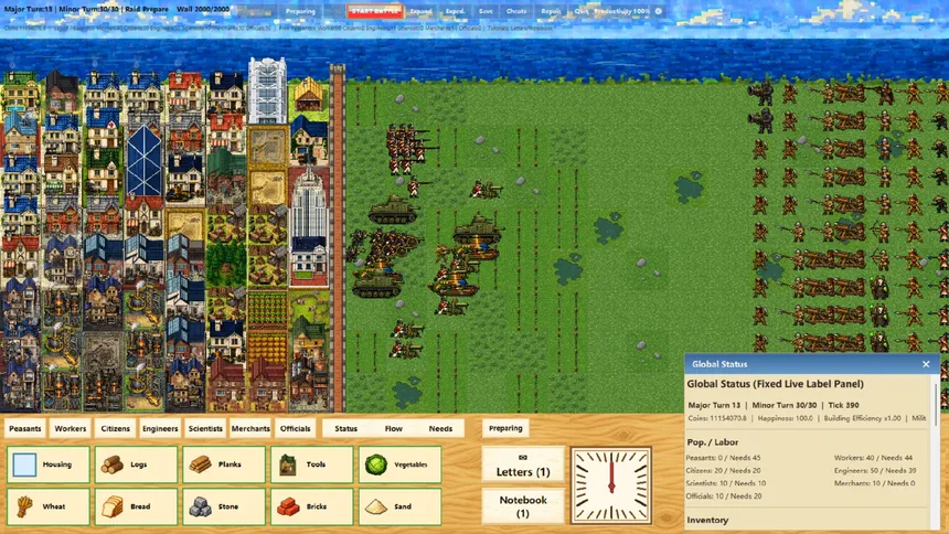 Скриншот 1 к игре City and War