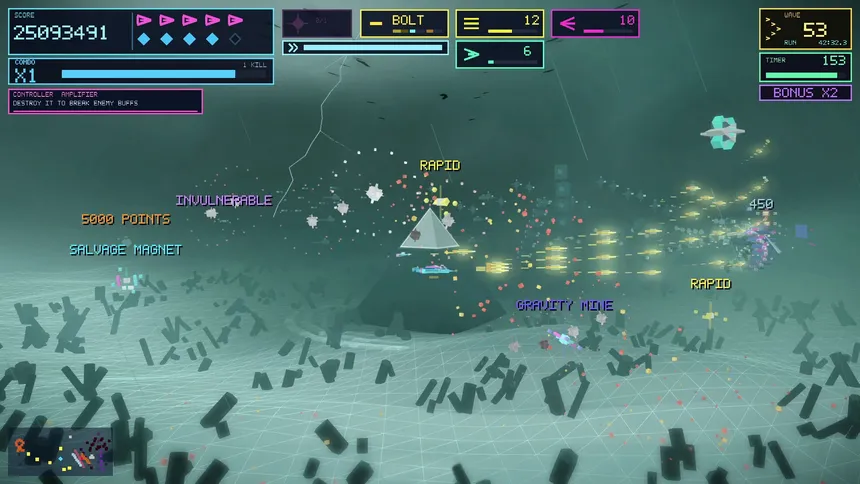 Скриншот 1 к игре Neon Breaker: Endless Arcade