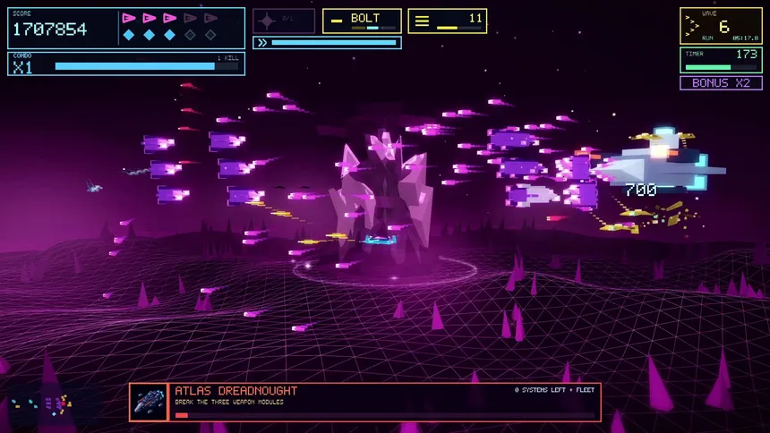 Скриншот 2 к игре Neon Breaker: Endless Arcade