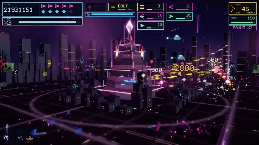 Скриншот 4 к игре Neon Breaker: Endless Arcade