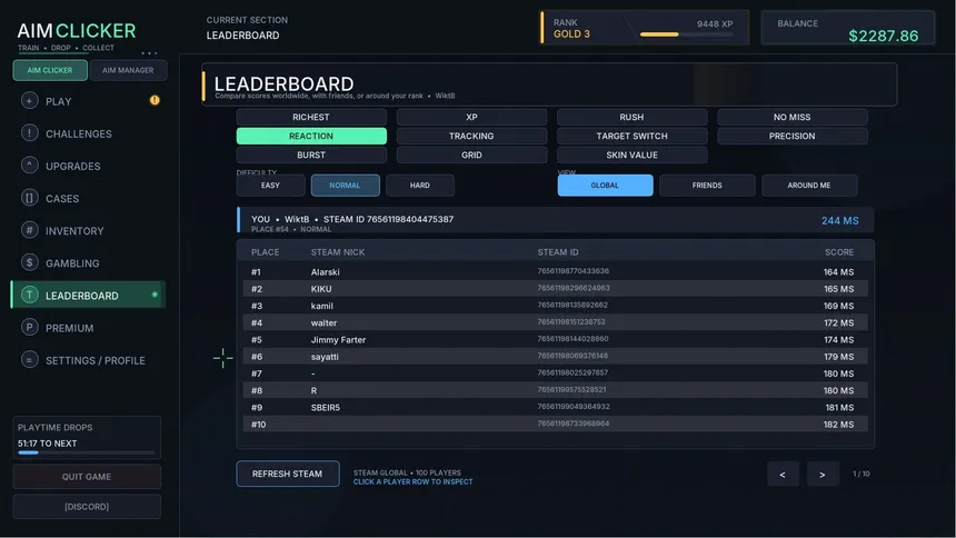 Скриншот 6 к игре Aim Clicker