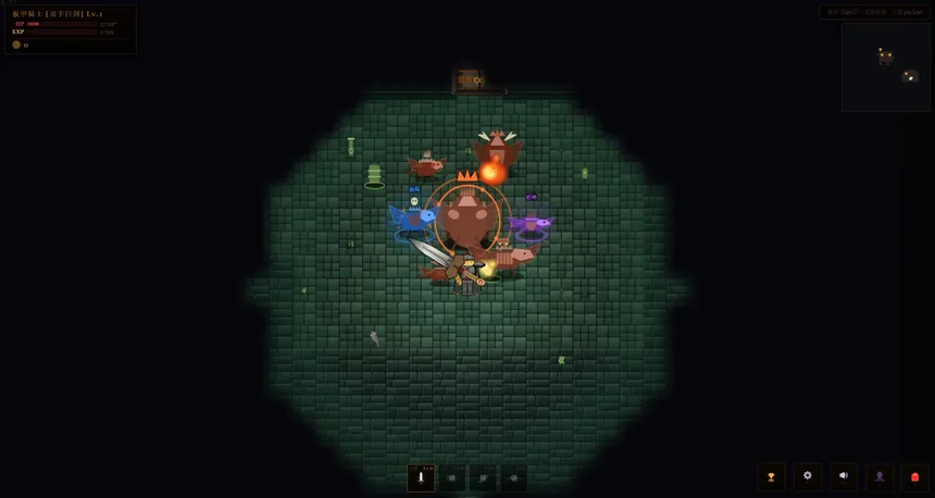 Скриншот 2 к игре Exiles of the Dark Dungeon