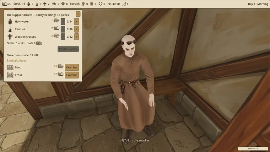 Скриншот 1 к игре Holy Relic Shop Simulator