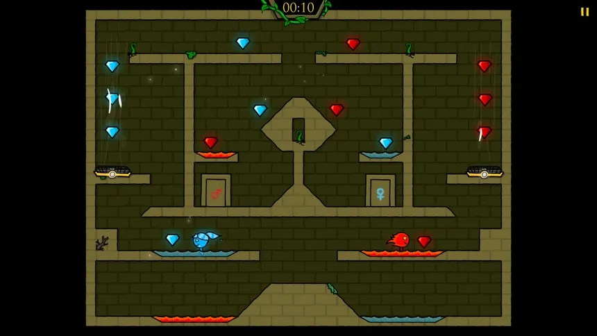 Скриншот 2 к игре Fireboy & Watergirl 1: The Forest Temple