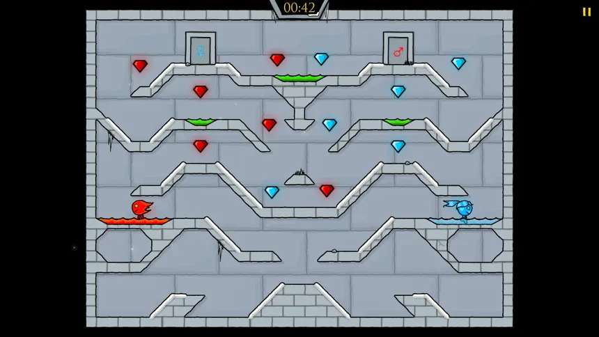Скриншот 2 к игре Fireboy & Watergirl 3: The Ice Temple