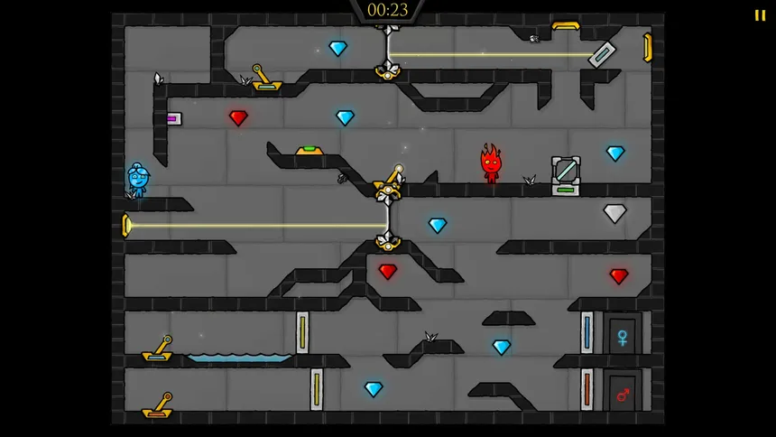 Скриншот 3 к игре Fireboy & Watergirl 4: The Crystal Temple
