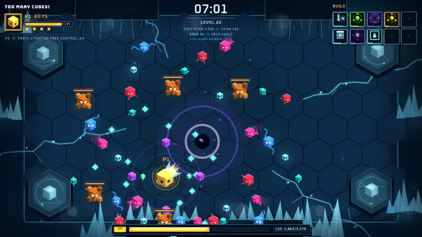 Скриншот 2 к игре Too Many CUBES!