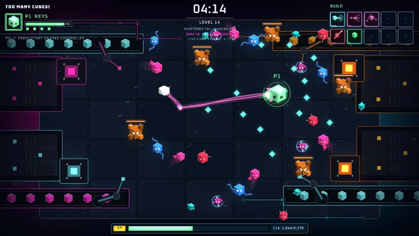 Скриншот 3 к игре Too Many CUBES!