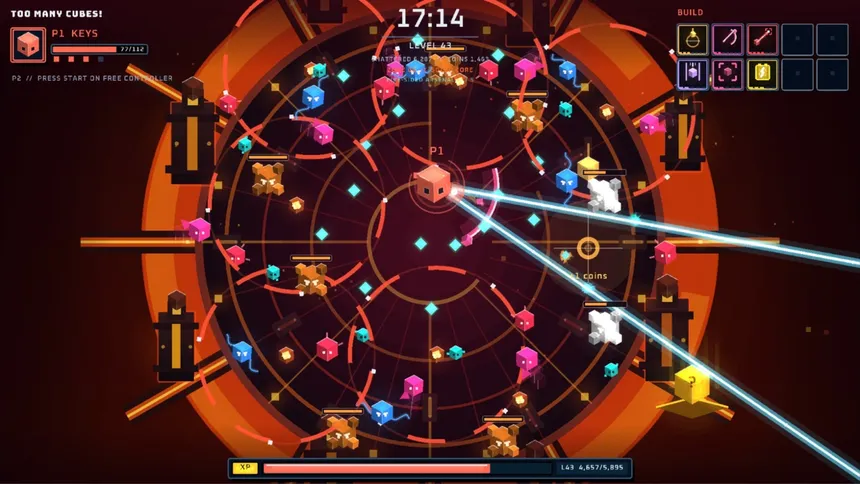 Скриншот 5 к игре Too Many CUBES!
