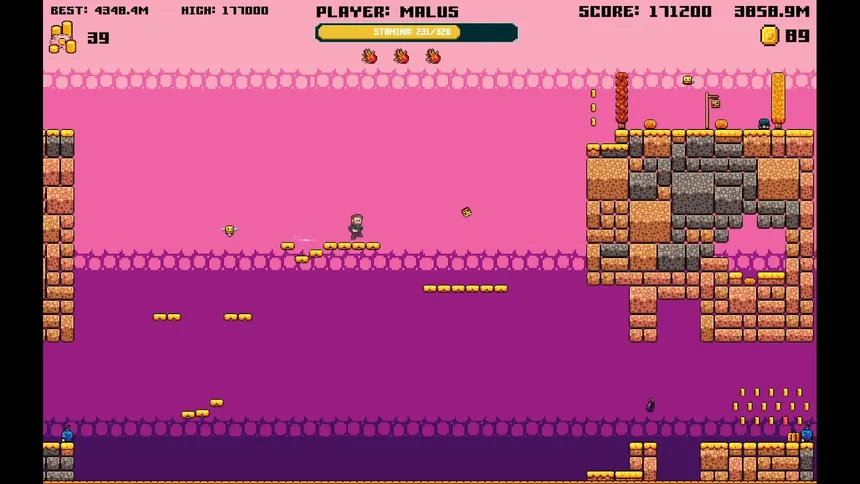 Скриншот 5 к игре Super Going Right Man