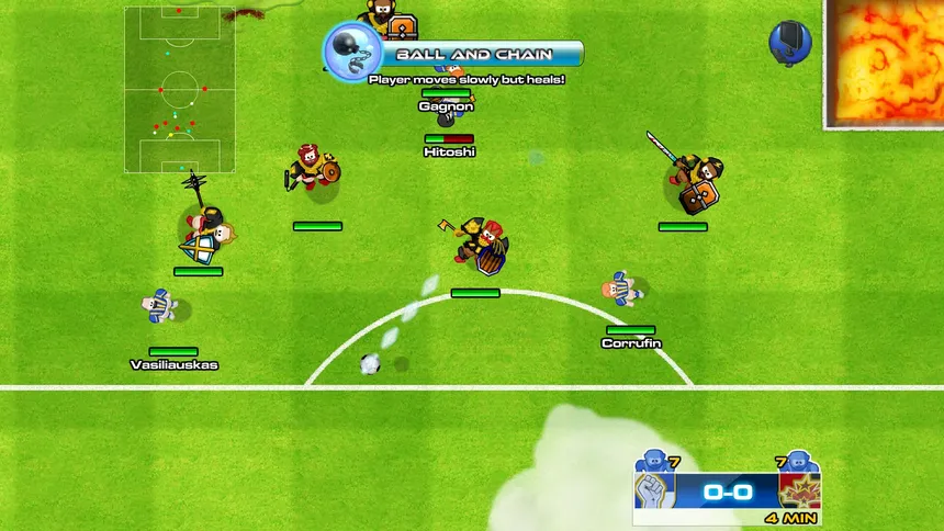 Скриншот 1 к игре Heroic Sports Football : Enhanced Edition
