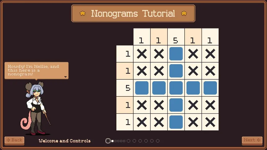 Скриншот 4 к игре Nellie's Nonograms