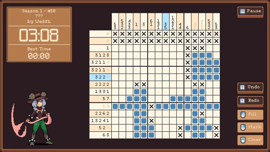 Скриншот 5 к игре Nellie's Nonograms