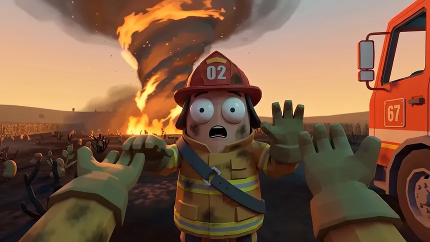Скриншот 3 к игре Flame and Blame