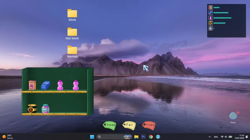 Скриншот 8 к игре Love At The Desktop Market