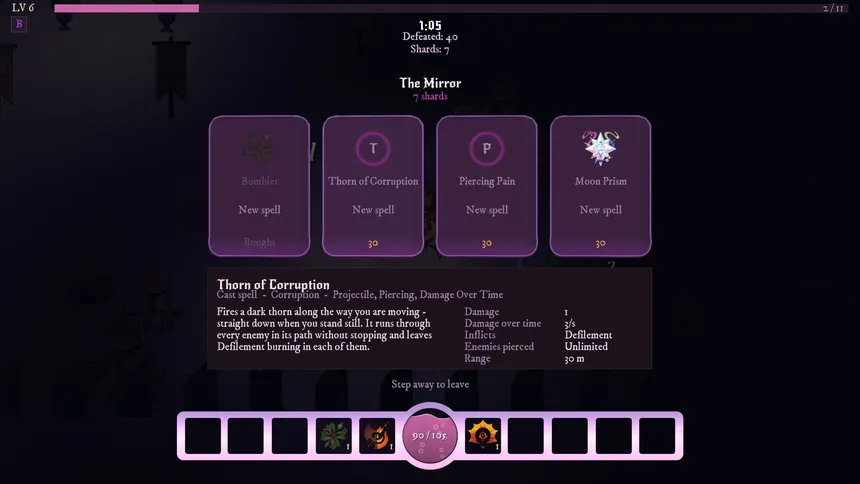 Скриншот 2 к игре Mahou Mayhem: Shoujo Survivors