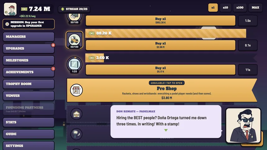 Скриншот 3 к игре Padel Tycoon
