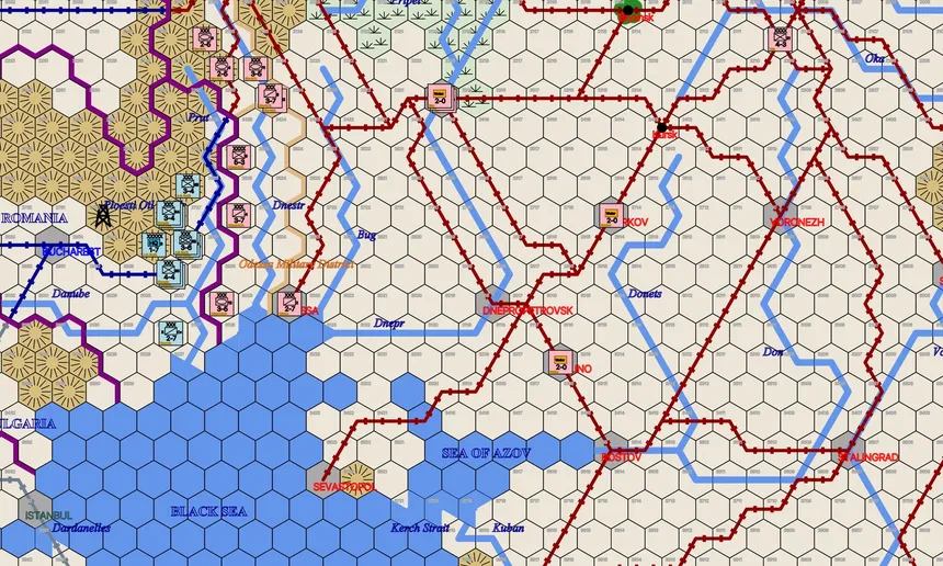 Скриншот 2 к игре Panzers on the Steppe