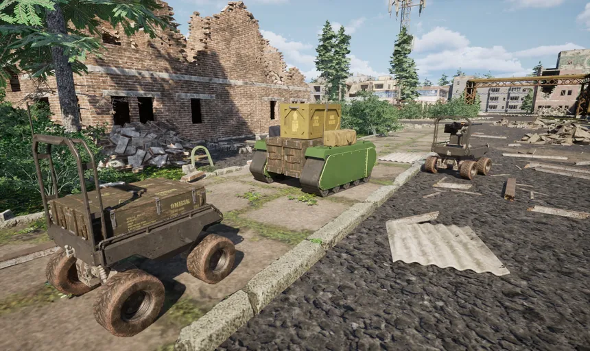 Скриншот 5 к игре Ground Drone Operator: Ground Robotic System Simulator