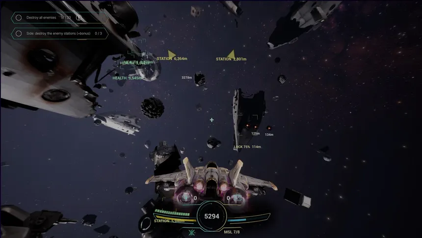 Скриншот 1 к игре Iron Void : Silent Space