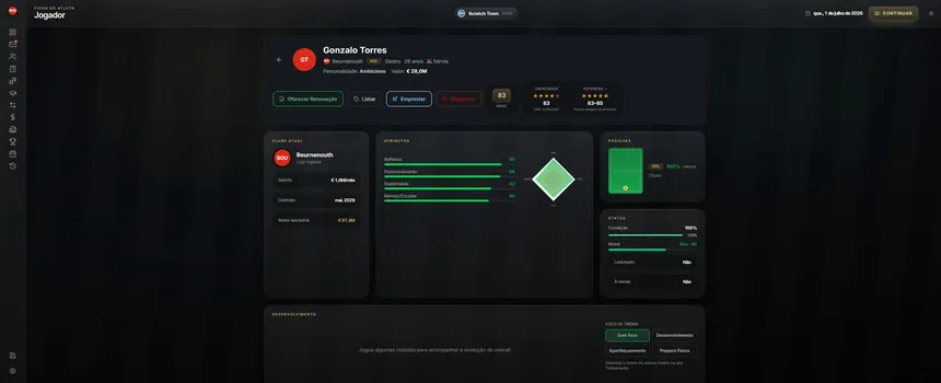 Скриншот 3 к игре Footy Manager