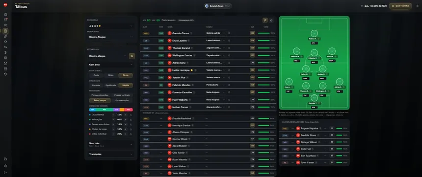 Скриншот 4 к игре Footy Manager