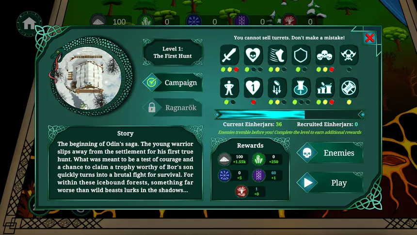 Скриншот 5 к игре Odin's Fate