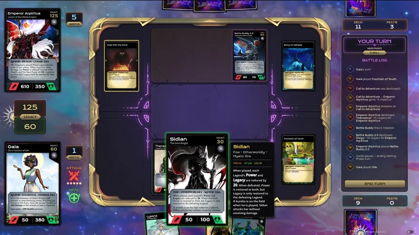 Скриншот 1 к игре Legacy: The Card Game
