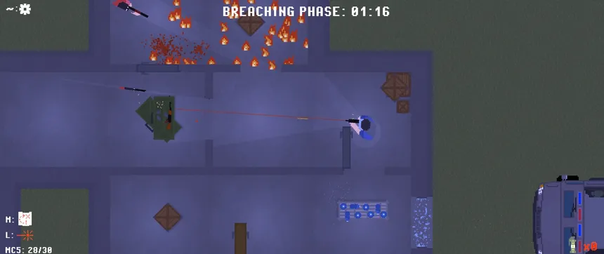Скриншот 1 к игре SWAT GAME