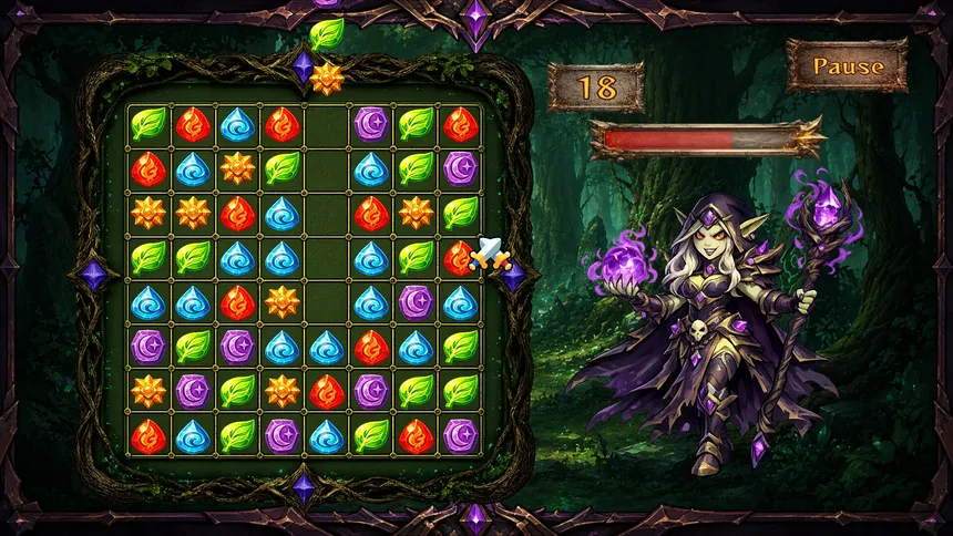 Скриншот 3 к игре Match: Isekai Journey