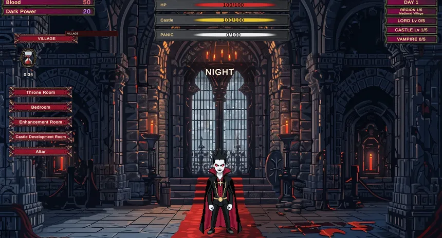 Скриншот 1 к игре Bloodthrone: Eternal Reign