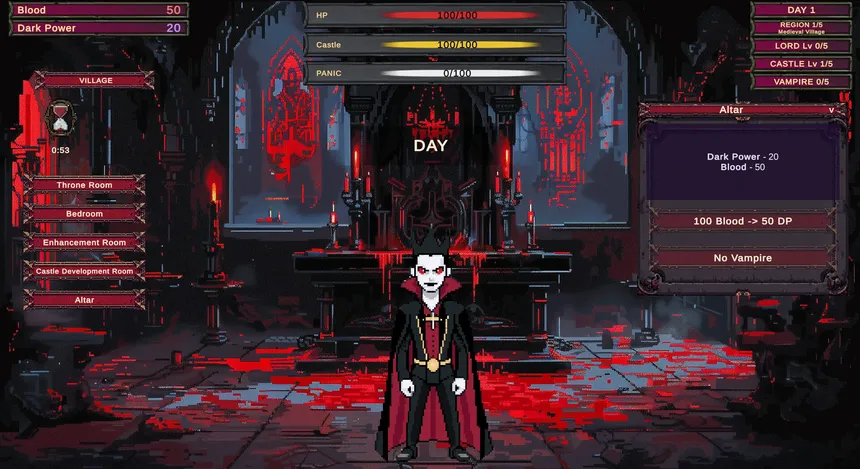 Скриншот 3 к игре Bloodthrone: Eternal Reign