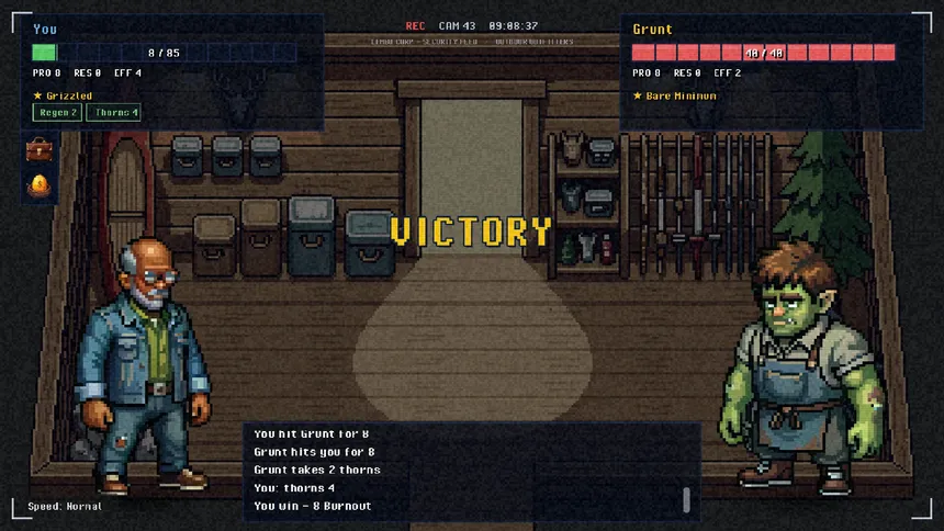 Скриншот 7 к игре Open Headcount: A Corporate-Hell Roguelike
