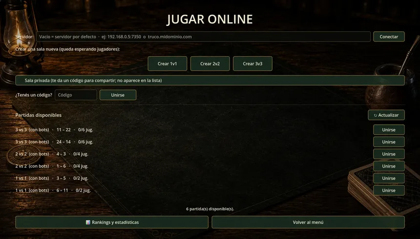 Скриншот 4 к игре Truco Uruguayo