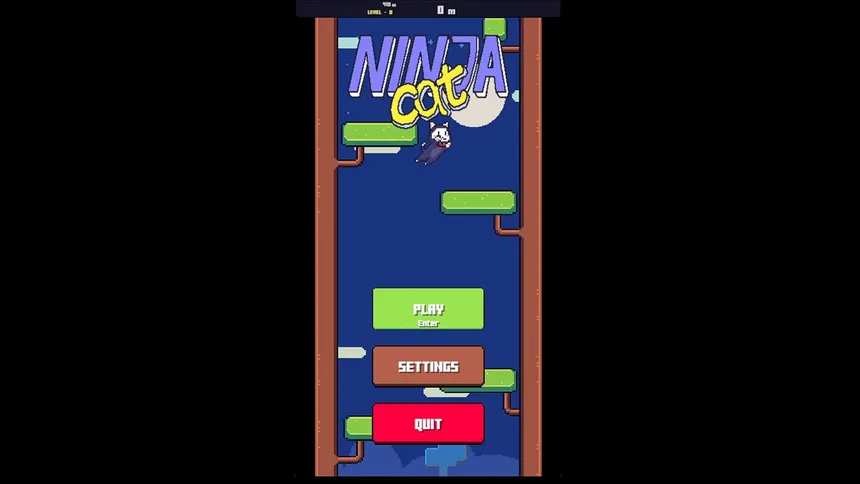 Скриншот 1 к игре Ninja Cat