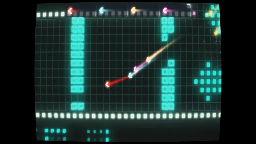 Скриншот 4 к игре Glow Arcade Racer