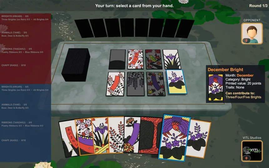 Скриншот 1 к игре Hanafuda
