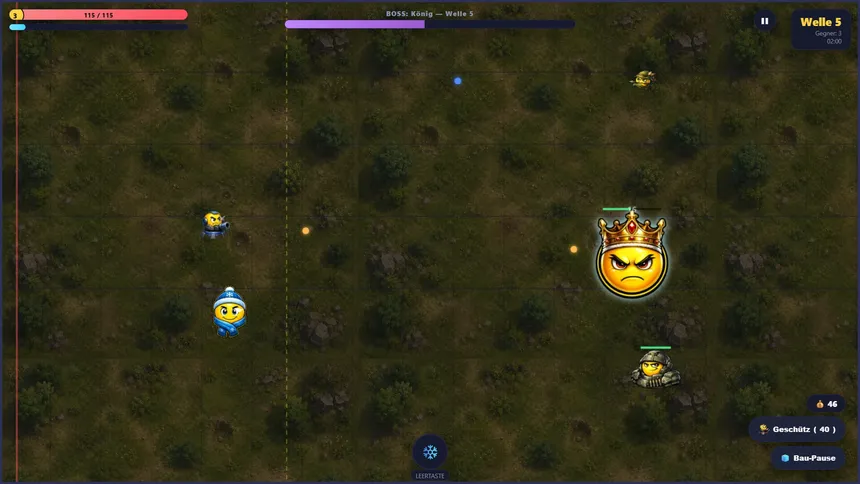 Скриншот 1 к игре Smiley Arena
