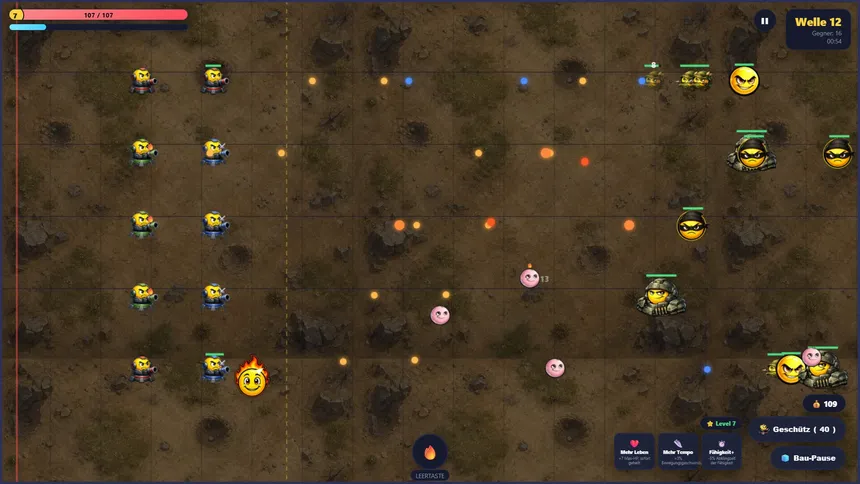 Скриншот 3 к игре Smiley Arena