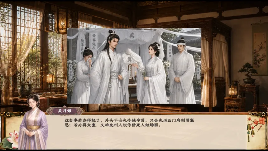 Скриншот 1 к игре Jin Ping Mei: Qinghe Reverie