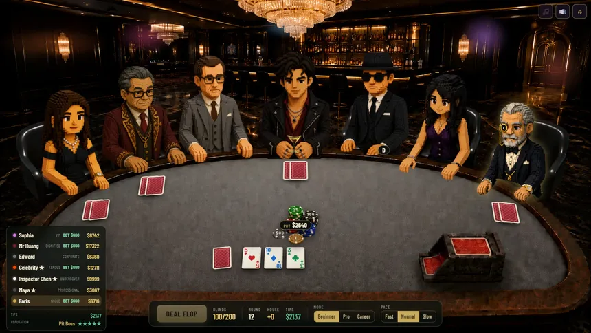Скриншот 3 к игре Casino Dealer Simulator