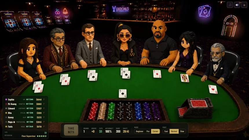 Скриншот 6 к игре Casino Dealer Simulator