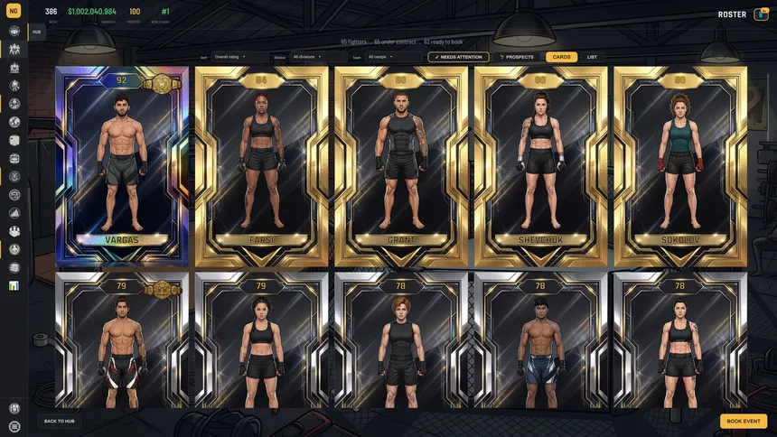 Скриншот 4 к игре Cage Empire: MMA Manager